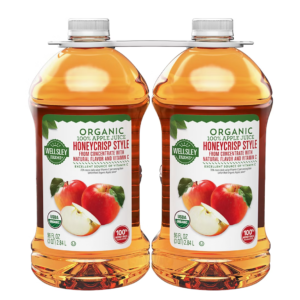Wellsley Farms Organic Honeycrisp Apple Juice, 2 pk./96 oz.
