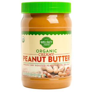 Wellsley Farms Organic Creamy Peanut Butter, 36 oz.