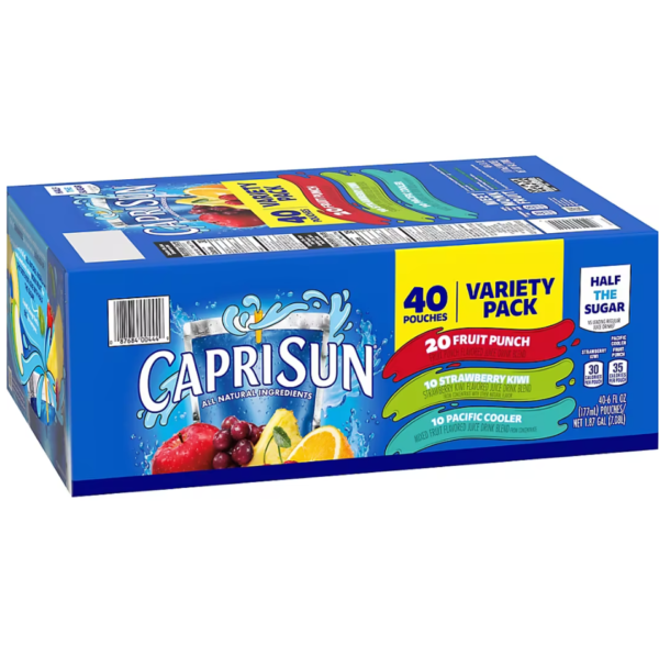 Capri Sun Flavored Juice Drink Blend Variety Pack, 40 ct./6 fl. oz. - Image 2
