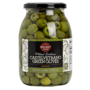 Wellsley Farms Castelvetrano Pitted Sicilian Green Olives, 35.3 oz.