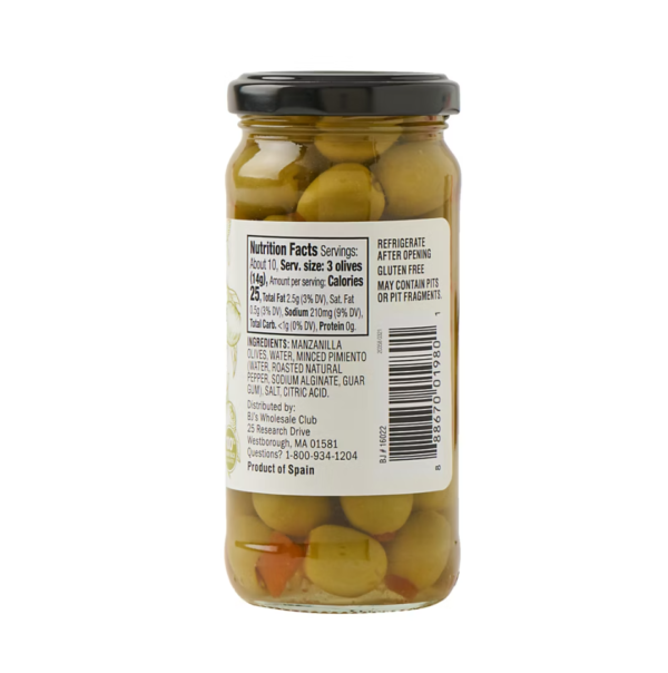 Wellsley Farms Spanish Stuffed Manzanilla Olives, 6 pk./8.3 oz. - Image 2