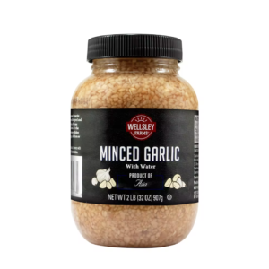 Wellsley Farms Minced Garlic with Water, 2 lbs.