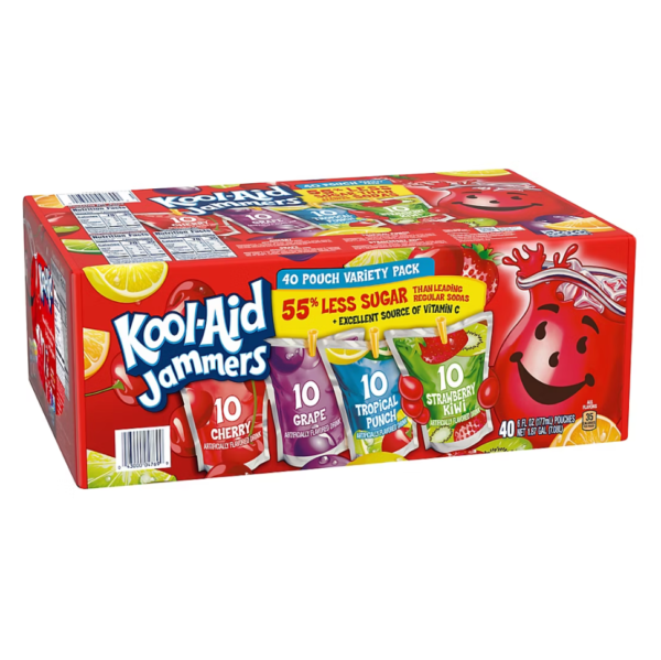 Kool-Aid Jammers Soft Drink Variety Pack, 40 pk./6 fl. oz. - Image 2