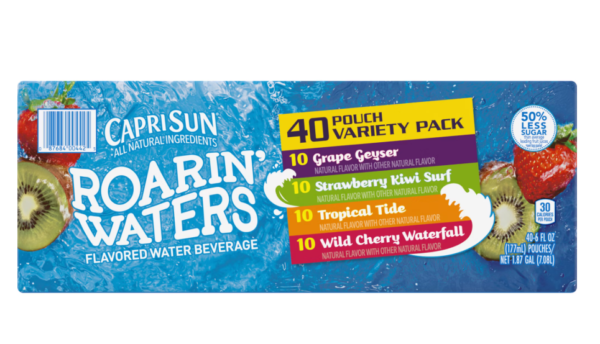 Capri Sun Roarin' Waters Naturally Flavored Beverage, 40 ct.