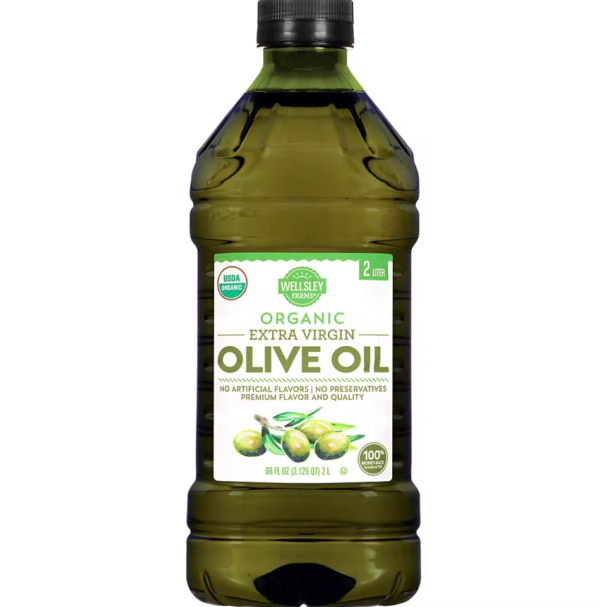 Wellsley Farms Organic Extra Virgin Olive Oil, 2L