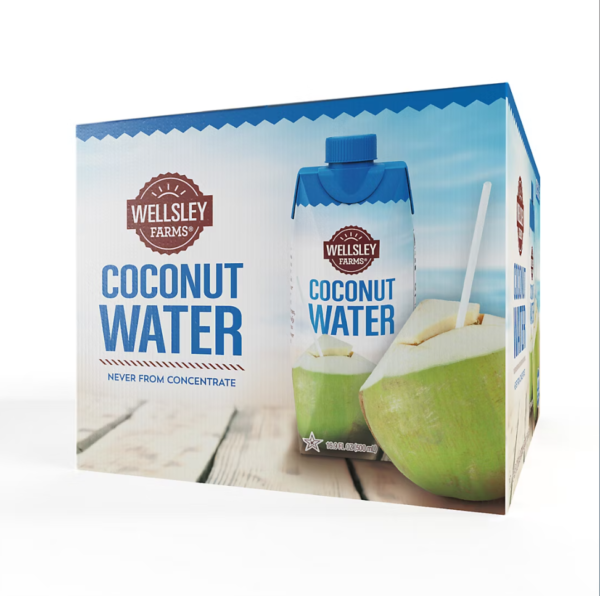 Wellsley Farms Coconut Water, 12 pk./500mL - Image 3