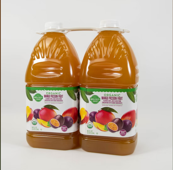 Wellsley Farms Organic Mango Passion Fruit Juice, 2 pk./96 fl. oz. - Image 2