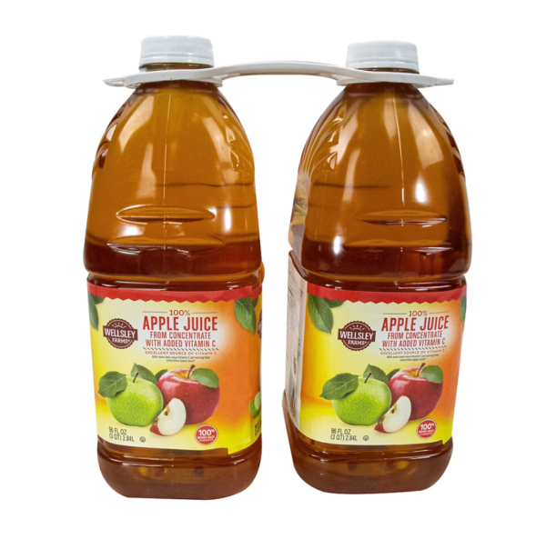 Wellsley Farms Apple Juice, 2 pk./96 oz. - Image 3