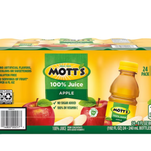 Mott's 100% Original Apple Juice, 24 pk./8 fl. oz.