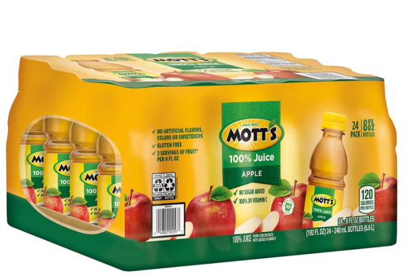 Mott's 100% Original Apple Juice, 24 pk./8 fl. oz. - Image 2