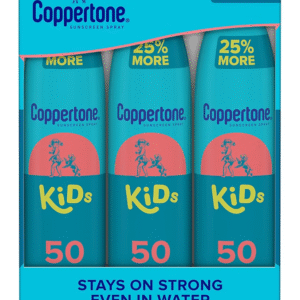 Coppertone Sunscreen Spray for Kids, 3 pk.