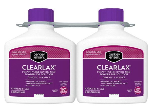 Berkley Jensen ClearLax Powder Laxative, 2 pk./26.9 oz.