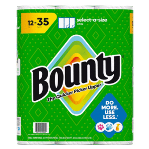 Bounty Select-a-Size Paper Towels, 12 pk./121 sheets per roll
