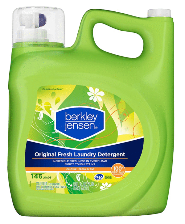 Berkley Jensen Liquid Laundry Detergent - Original Fresh Scent, 146 loads/200 oz