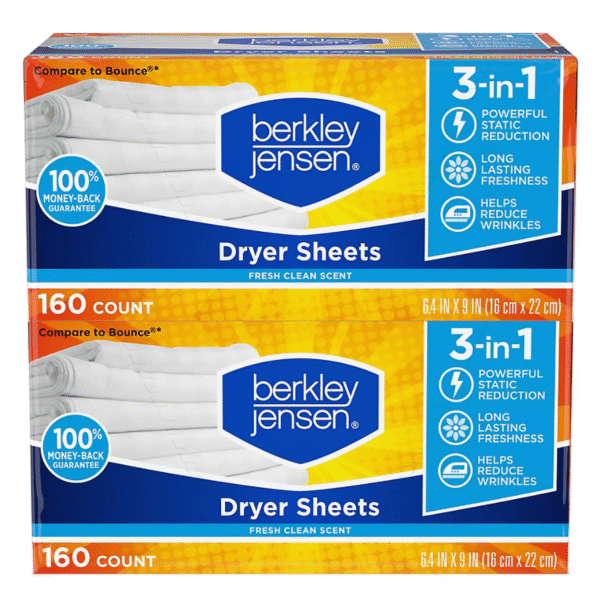 Berkley Jensen Soft and Fresh Dryer Sheets, 320 ct.