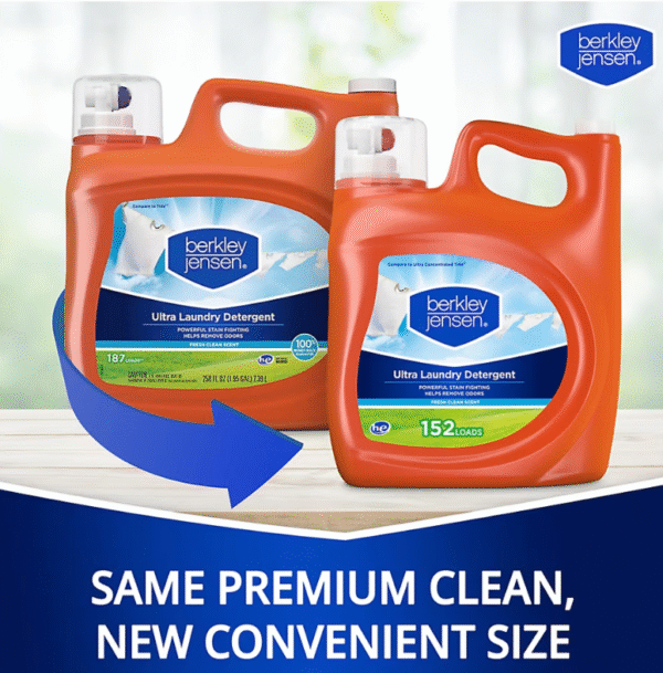 Berkley Jensen Ultra Liquid Laundry Detergent - Fresh Clean Scent, 152 loads/ 200 oz. - Image 8