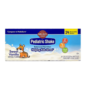 Wellsley Farms Pediatric Nutrition Shake - Vanilla, 24 ct./8 oz.