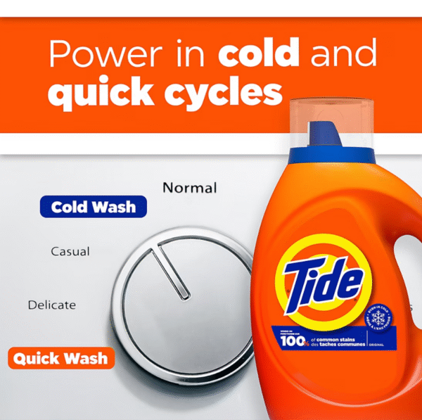 Tide Liquid Laundry Detergent - Original Scent, 152 loads/170 oz. - Image 6