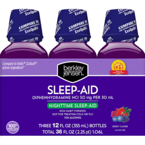 Berkley Jensen's Night Time Sleep Aid Liquid, 3 pk.