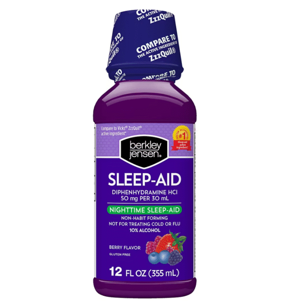 Berkley Jensen's Night Time Sleep Aid Liquid, 3 pk. - Image 2