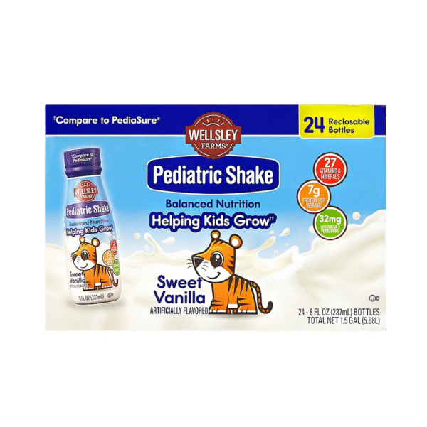 Wellsley Farms Pediatric Nutrition Shake - Vanilla, 24 ct./8 oz. - Image 5