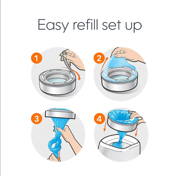 Diaper Genie Clean Laundry Scent Refill, 4 pk. - Image 7