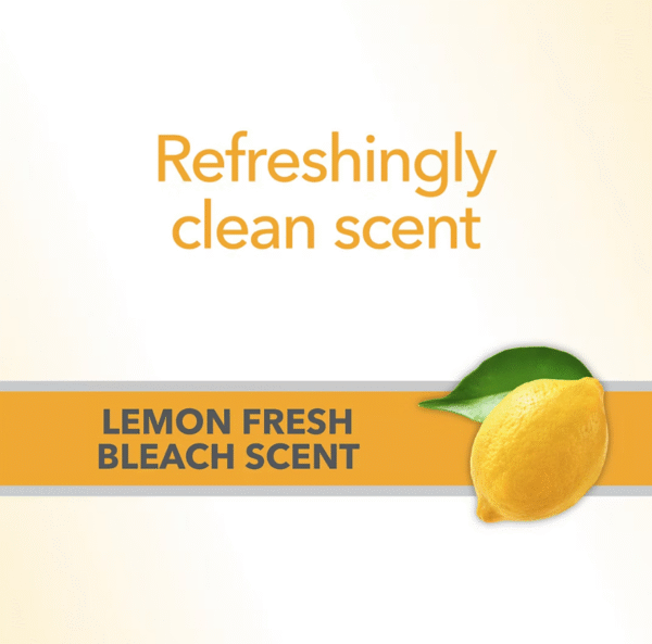 Glad ForceFlex MaxStrength with Clorox Tall Trash Bags - Lemon Fresh Bleach Scent, 120 ct./13 gal. - Image 8