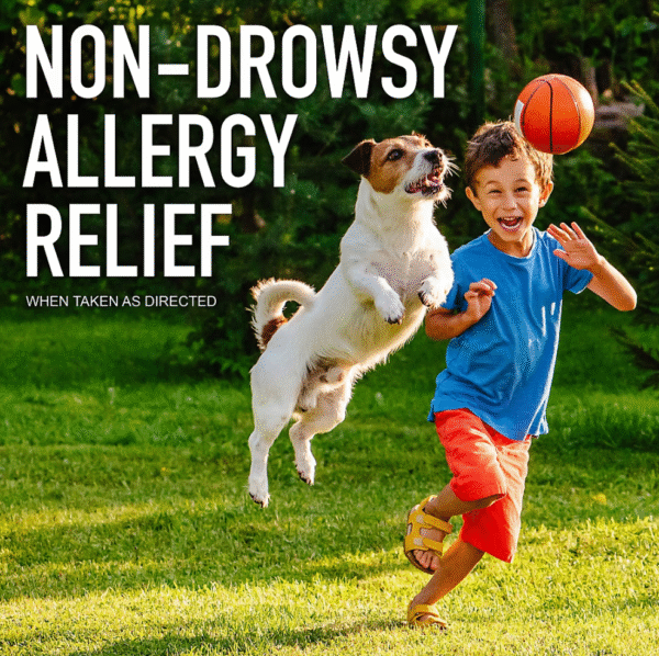 Children's Allergy Relief and Loratadine Chewable Tablets with Grape Flavor, 5mg - Image 4