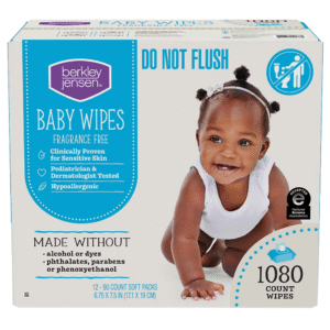Berkley Jensen Baby Wipes - Fragrance Free, 12 pk./90 ct. each