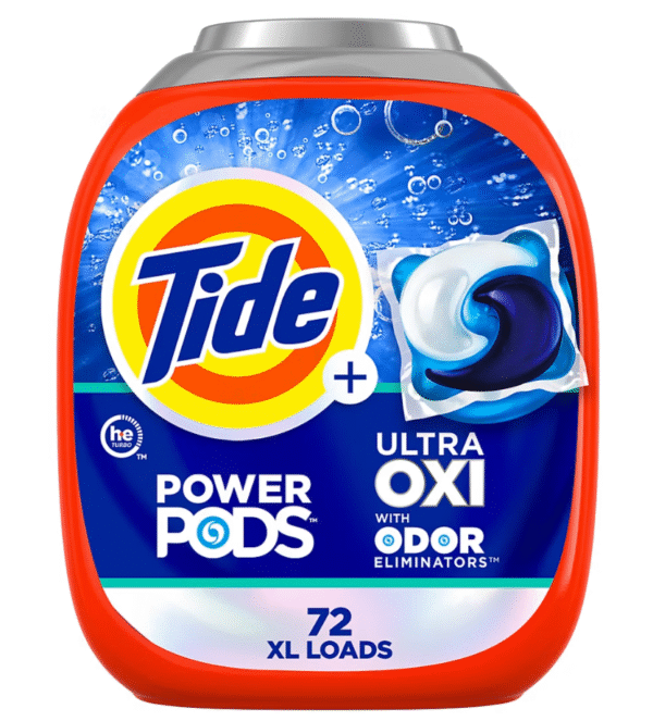 Tide Ultra OXI Power PODS with Odor Eliminators, 72 ct.