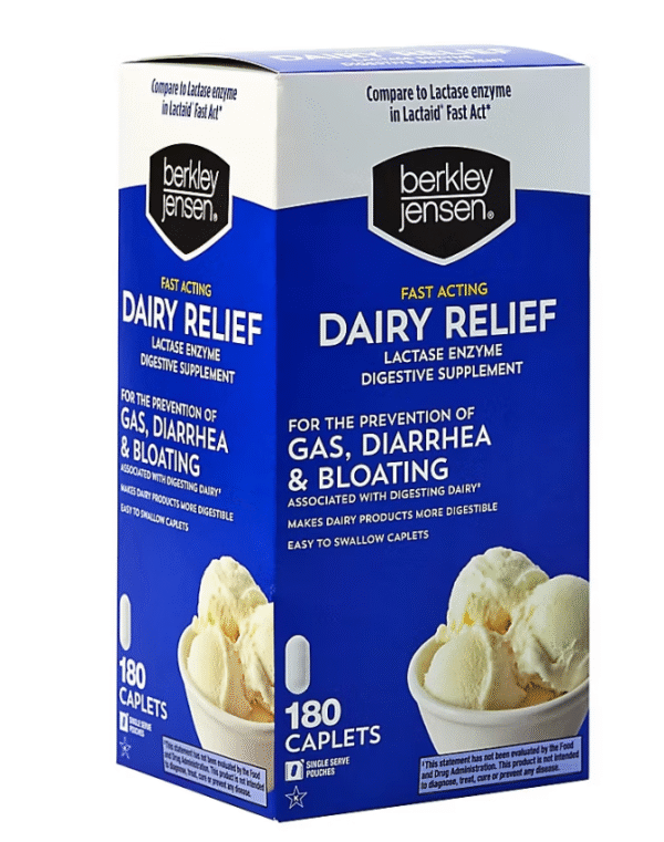Berkley Jensen Dairy Digestive Supplement, 180 ct. - Image 2