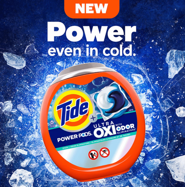 Tide Ultra OXI Power PODS with Odor Eliminators, 72 ct. - Image 3