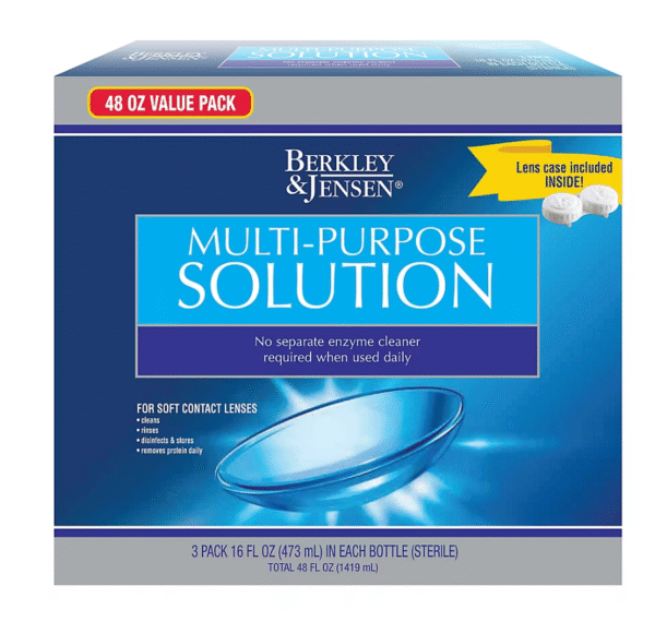 Berkley Jensen Multi-Purpose Solution, 3 pk./16 oz.