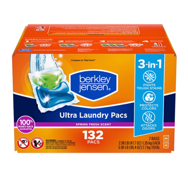 Berkley Jensen Ultra Laundry Pacs - Spring Fresh Scent, 132 ct. - Image 4