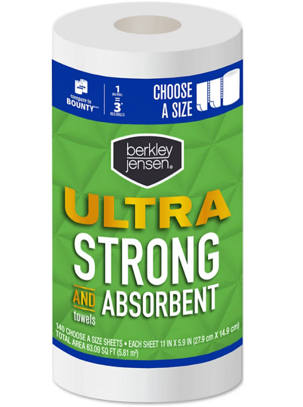 Berkley Jensen Choose-a-Size Ultra Paper Towels, 12 pk./140 sheets per roll - Image 4