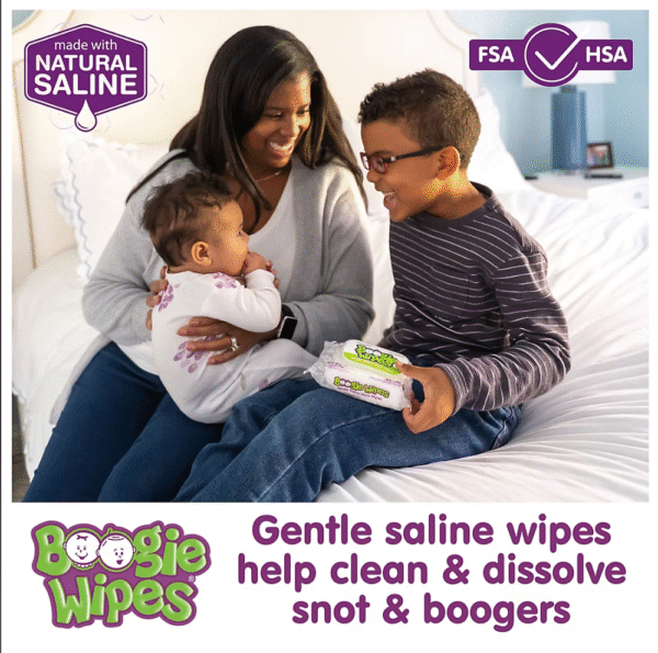 Boogie Wipes Unscented Gentle Nose Wipes, 4 pk./180 ct. - Image 4