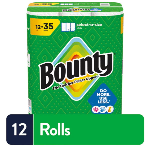 Bounty Select-a-Size Paper Towels, 12 pk./121 sheets per roll - Image 4