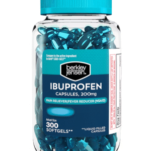 Berkley Jensen Ibuprofen 200mg Softgel Capsules, 300 ct.