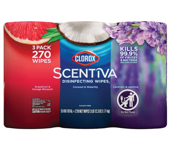 Clorox Scentiva Disinfecting Wipes - Multi Scent Variety, 270 ct.