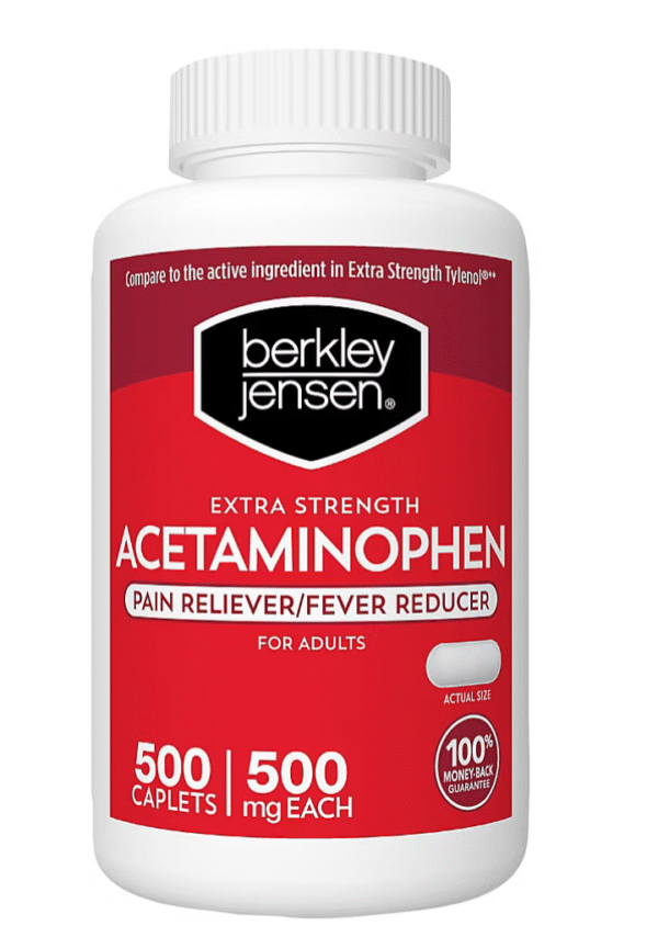 Berkley Jensen Extra Strength Pain Reliever, 500 ct.