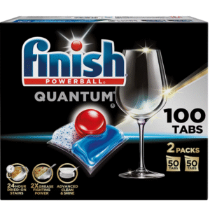 Finish Quantum Dishwasher Detergent Tablets, 100 ct.