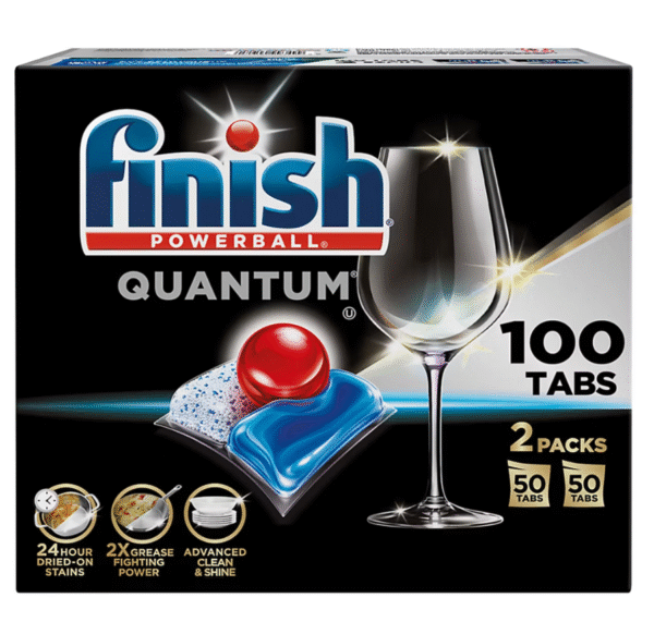 Finish Quantum Dishwasher Detergent Tablets, 100 ct.