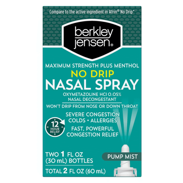 Berkley Jensen Severe Congestion Nasal Spray, 2 ct.