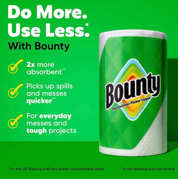 Bounty Select-a-Size Paper Towels, 12 pk./121 sheets per roll - Image 6