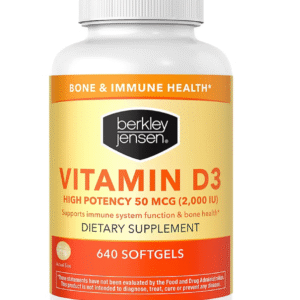 Berkley Jensen High-Potency 2,000 IU Vitamin D3 Supplement, 640 ct.