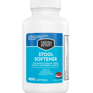 Berkley Jensen Stool Softener Softgels, 400 ct.