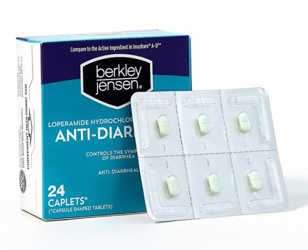 Berkley Jensen Loperamide Hydrochloride Anti-Diarrheal 2 mg Tablets, 24 ct. - Image 4