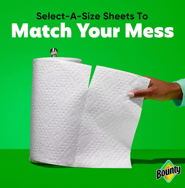 Bounty Select-a-Size Paper Towels, 12 pk./121 sheets per roll - Image 7