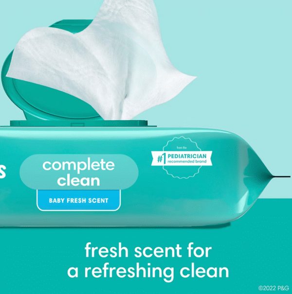 Pampers Baby Clean Wipes - Fresh Scent, 15 pk./1200 wipes - Image 6