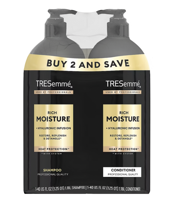 TRESemme Moisture Rich Shampoo and Conditioner, 2 ct./40 oz.